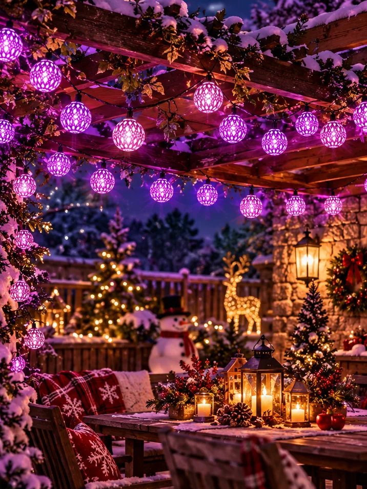 Moroccan Ball String Lights LED Woven Globe Lantern Fairy Lights for Christmas Tree Garden Balcony Wedding Party Boho Home Decor