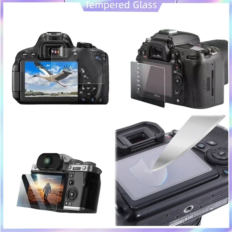 ​For Fujifilm X-T1 T2 XA3 XA5 XA10 XA20, 9H Tempered Glass Screen Protector With Anti-Glare HD Clarity & Anti-Scratch Privacy Fi