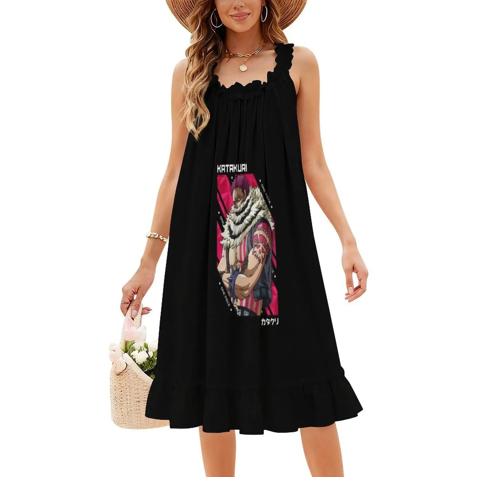 شارلوت كاتاكوري V.1 فستان سموك زهري للنساء لربيع وصيف فستان كاجوال للحفلات شارلوت كاتاكوري V 1 ملابس نسائية #4