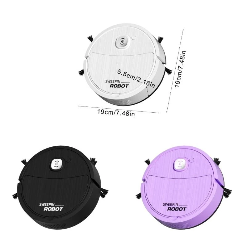 مكنسة مكنسة مكنسة مكنسة مريحة روبوت مريحة مريحة مكنسة كنس الكسور لمالكي الحيوانات الأليفة والأسطح المختلفة