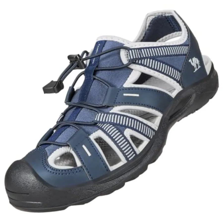 

Мужские водонепроницаемые сандалии CAMEL CROWN с закрытым носком для походов, спорта и пляжа, летние сандалии для активного отдыха