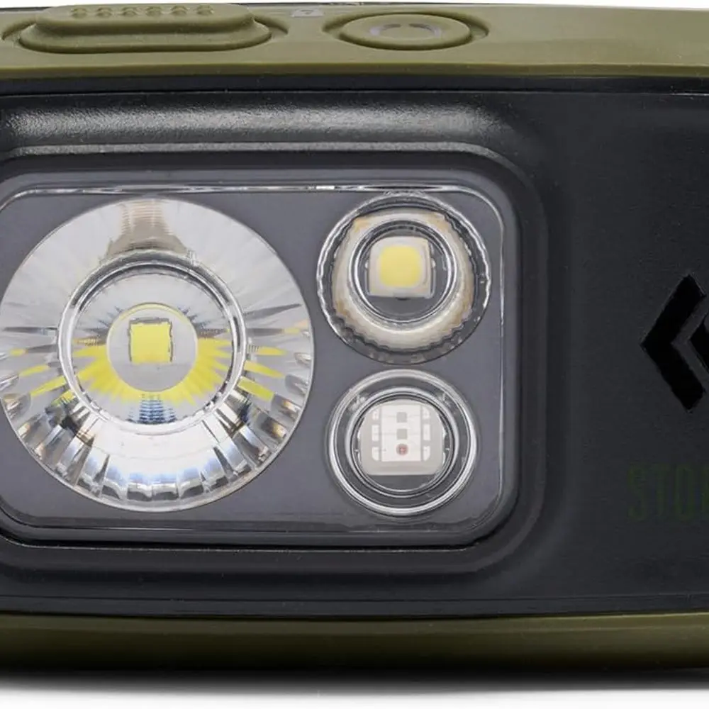 SCHWARZE DIAMANT Storm 450-Stirnlampe |   450 Lumen Helligkeit |   Wasserdicht und dimmbar |   3X AAA batteriebetrieben (im Lieferumfang enthalten). |   Camping,