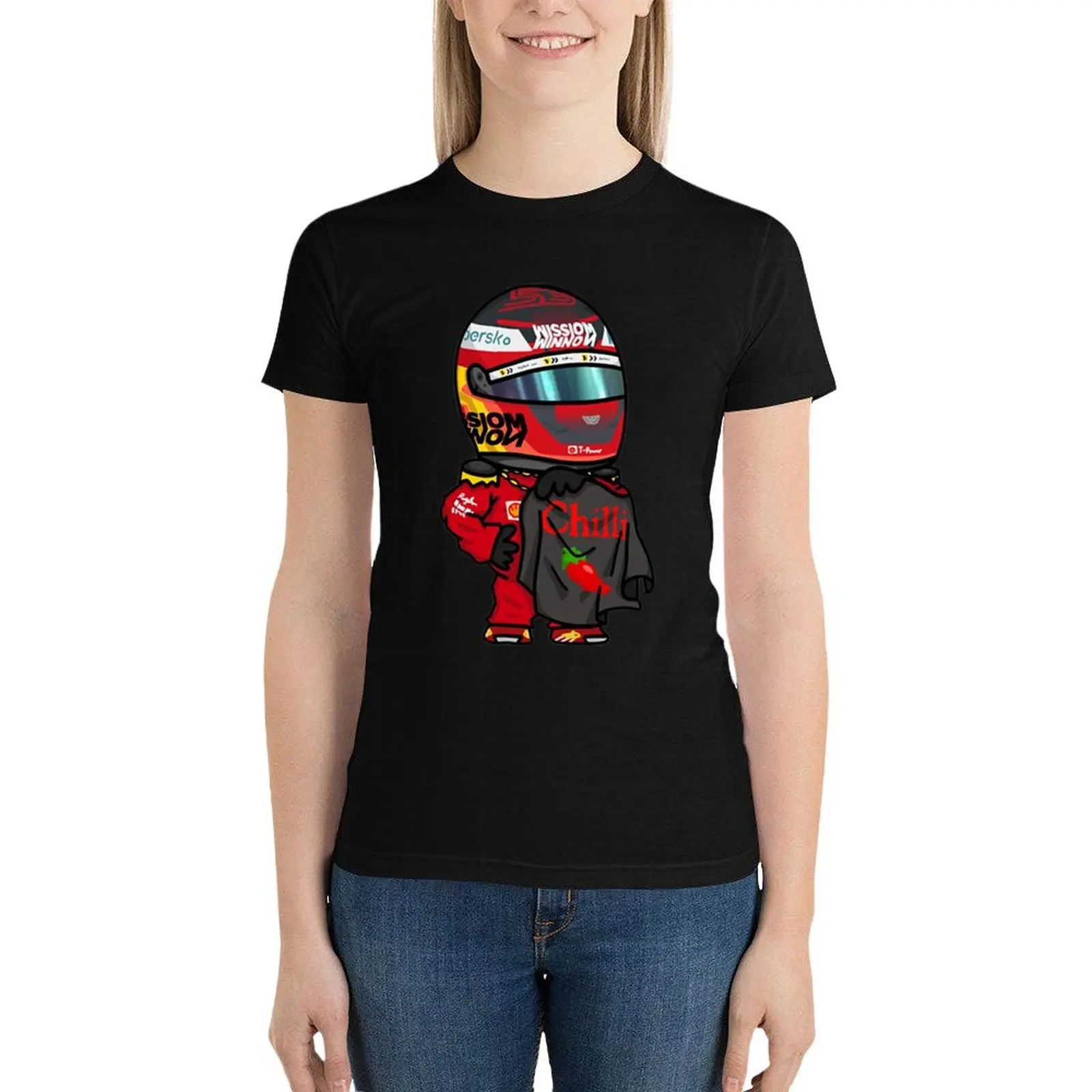 Carlos Sainz Mini T-Shirt graphics shirts graphic tees t-shirt dress for Women plus size