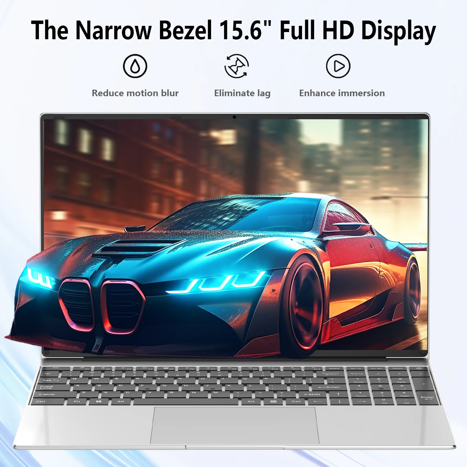 15,6 pulgadas Intel Core N3700 Windows 11 Pro ordenador portátil 16GB DDR4 512GB 1TB SSD portátil Notebook PC Gamer portátiles para juegos