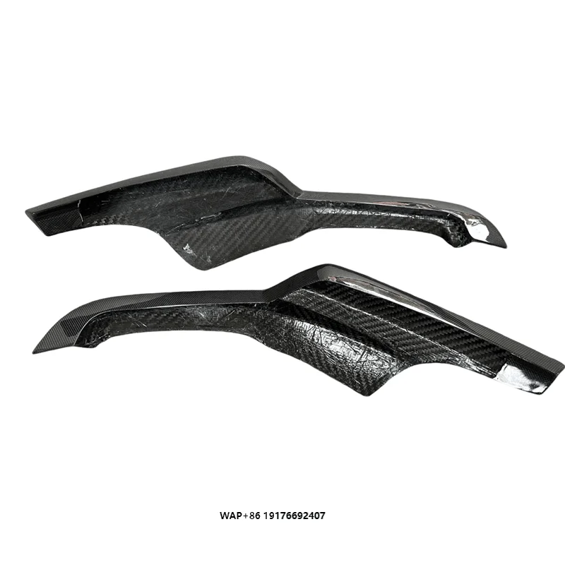 

N Style Dry Carbon Fiber Rear Bumper Splitters Rear Diffuser Cover for 2017-2020 FORFerrari 812