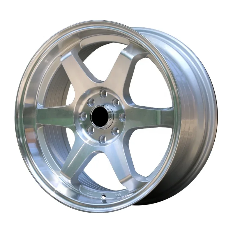 Cheap price 5 holes 5 spoke 15 16 17 18 19  inch chrome sport auto part aluminum alloy car wheels rim