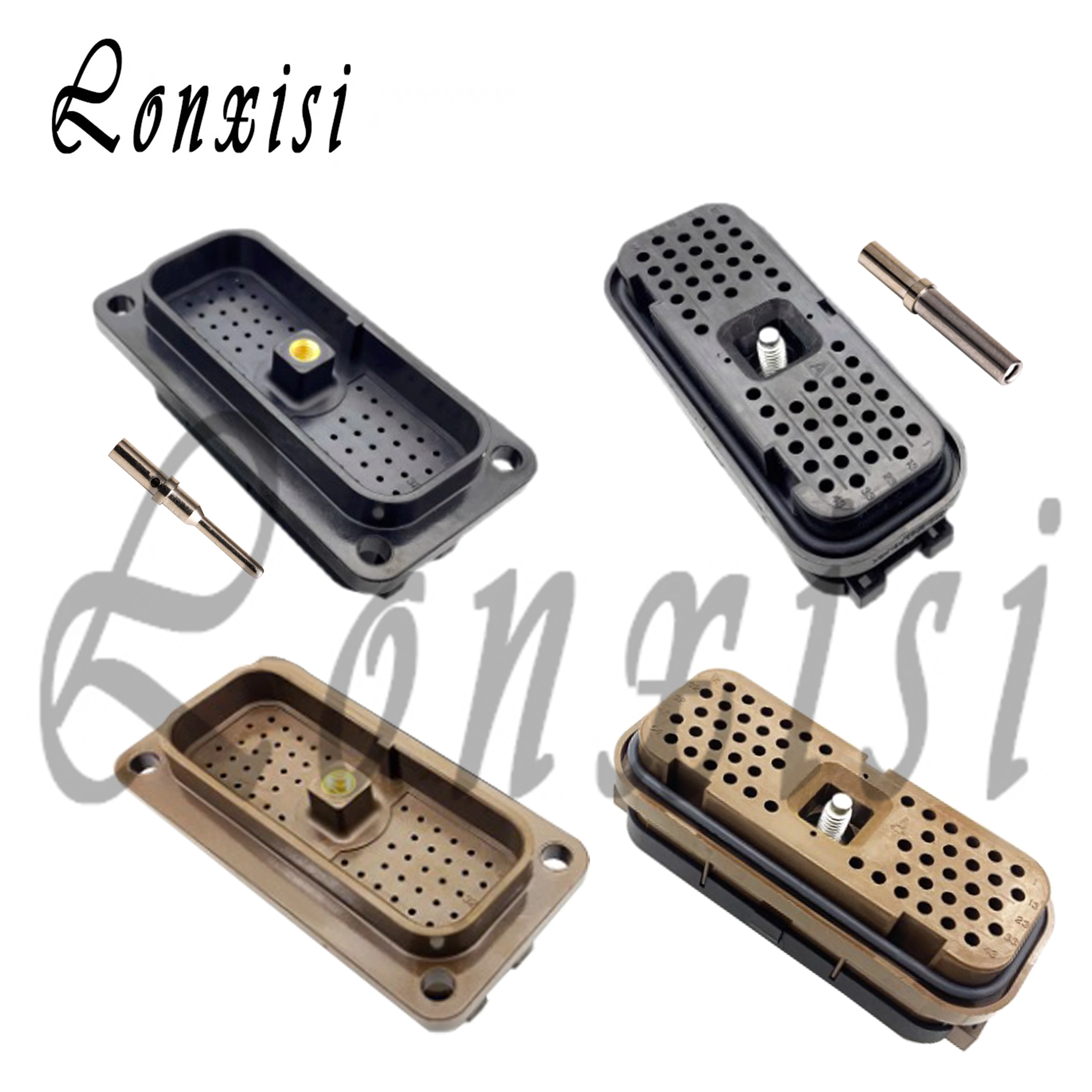54 Pin 153-2630 153-2620 Original Authentic Waterproof Connector For Carter Excavator Computer Version Plug 163-6637