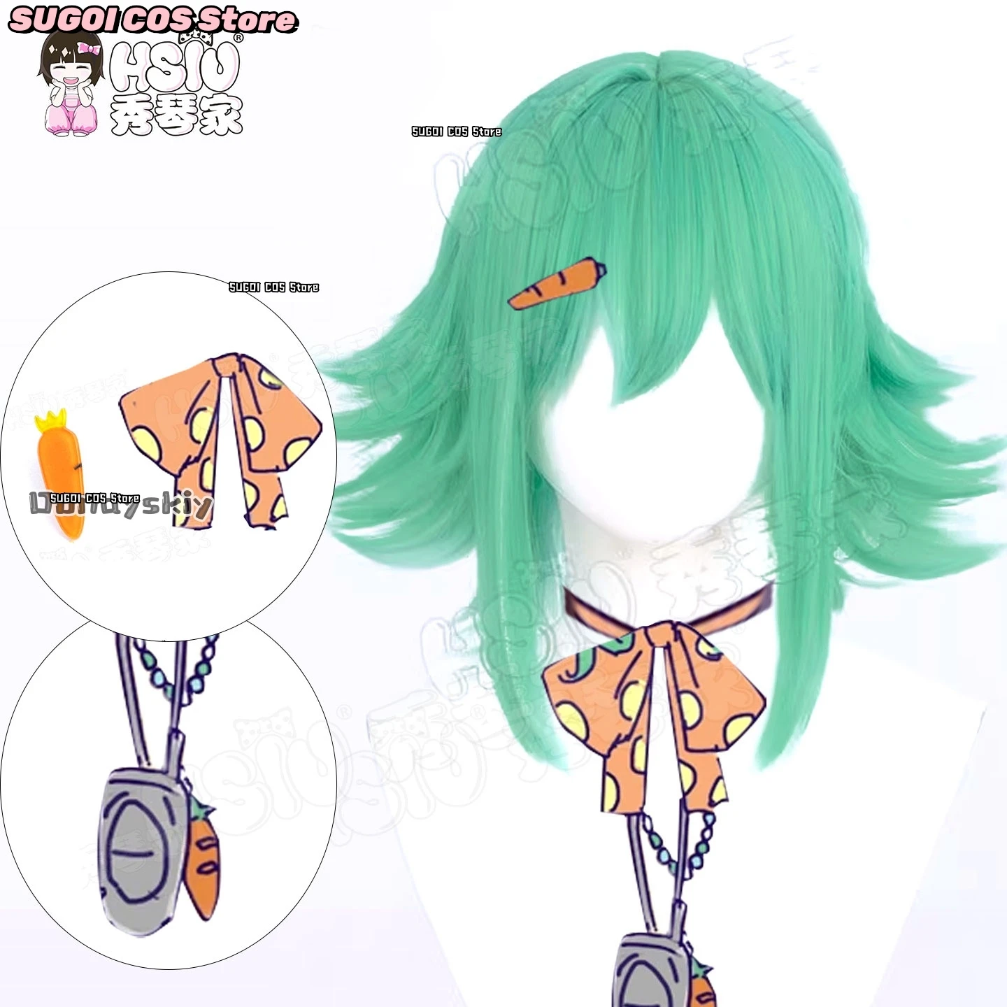 sugoi@gumi-新曲コスプレウィッグ-i-can't-wait-本物のボーカロイドレプリカ-アニメ衣装-ホリデーエディション-コスプレ-ハロウィン-ジライケイ