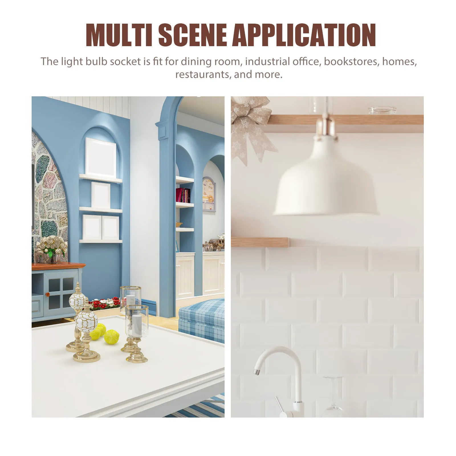 

Винтажный патрон для лампы E27 E26, держатель для лампочки, основание для потолочного светильника, для столовой, офиса, дома, ресторана, промышленного использования