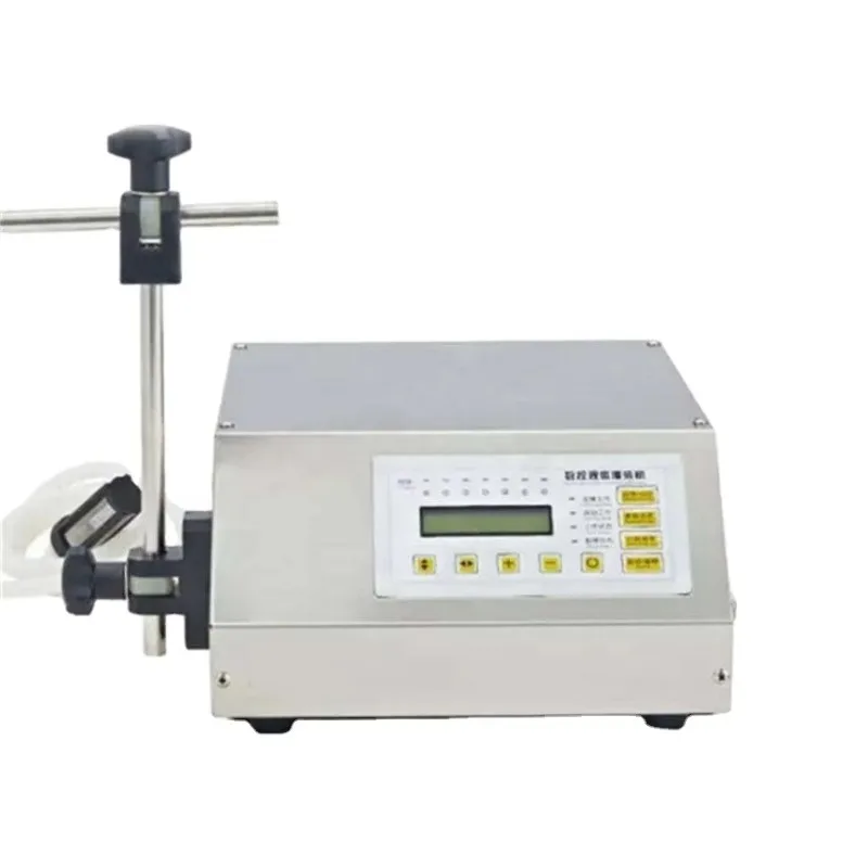 

2026 Automatic Electrical Conveyor Belt Single Head Liquid Filler Can Sense High Precision Heat Resistance Filling Machine