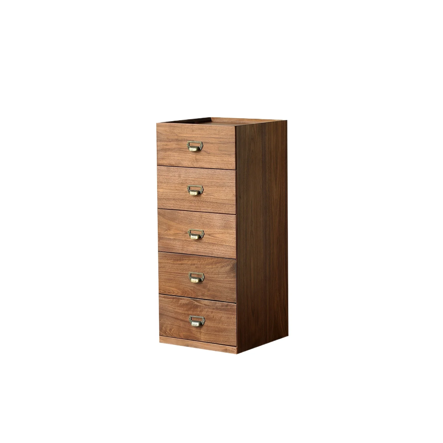 LMM solid wood combination chest cabinet household living room storage bedroom narrow side cabinet