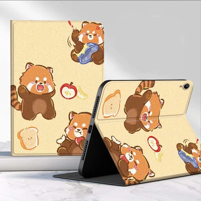 

Red Panda Art Cute Pattern For Samsung Galaxy Tab S11 A11 A9 A8 S6 A 10.1 A7 10.4 Plus 2025 2023 2022 Tablet Case