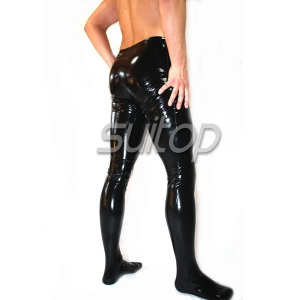 Suitop  latex pantyhose with socks