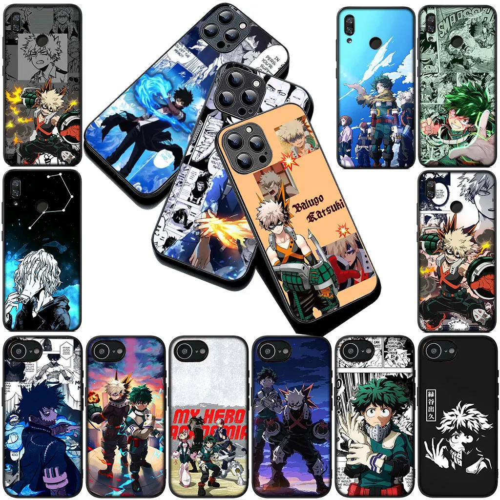 Чехол Midoriya Izuku My Hero Academia All Might для Samsung Galaxy S25 S24 S23 FE Ultra Plus S7 Edge S25+ S23+ A15 A16 Cover