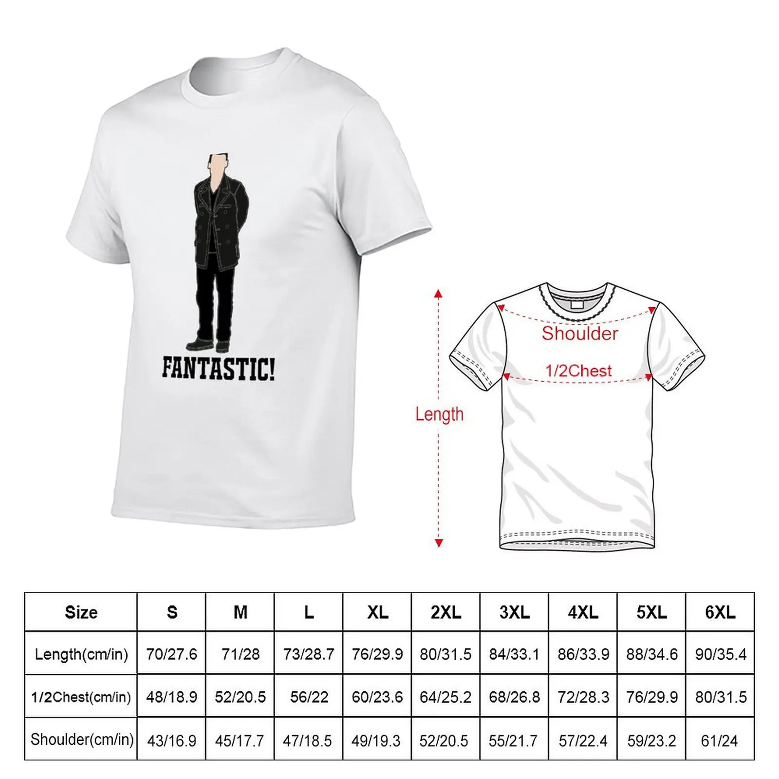 The 9th Doctor: Fantastic! T-Shirt Casual Loose Daily Wear T-Shirt