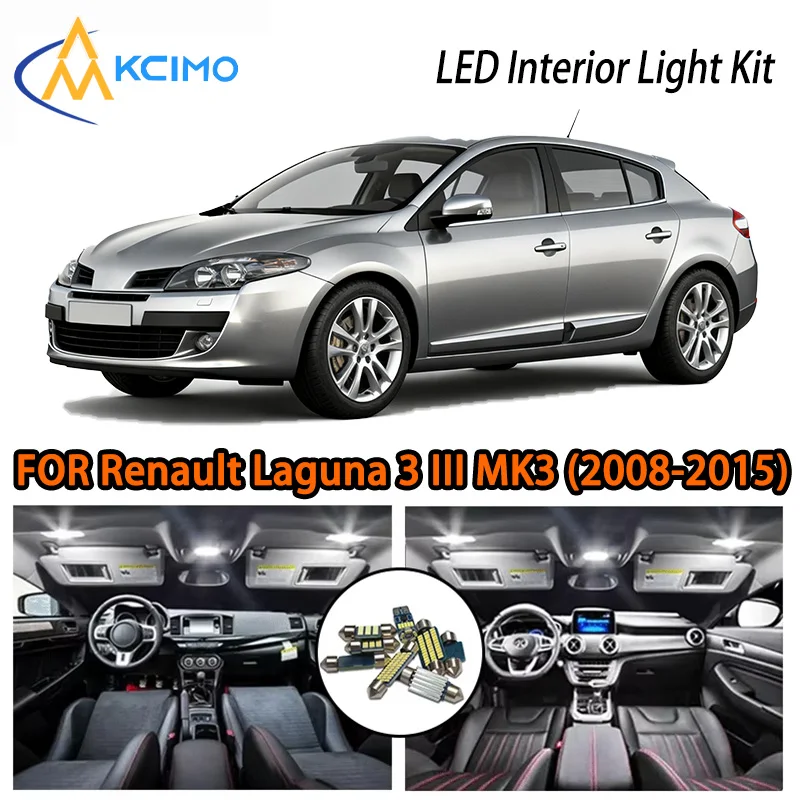 

KCIMO For Renault Laguna 3 III MK3 Hatchback 2008-2015 LED Lights, Sleek Hatch Glow, 2 Choices, Good Quality