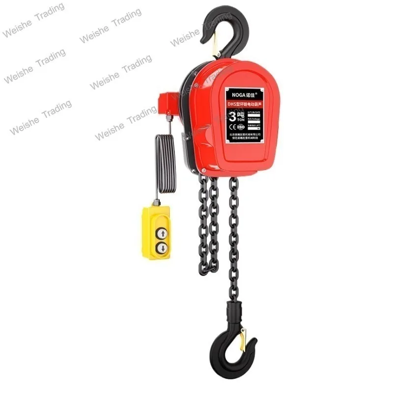 

Electric Hoist 380v Electric Inverted Chain 1/2/3/5 Ton 10 Lifting Hoist Household 220 Crane Group Crane