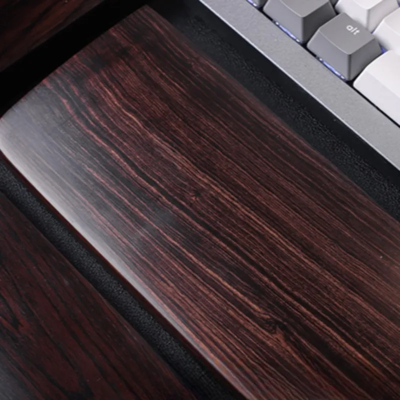 Sandaran pergelangan tangan Blackwood Afrika kustom ergonomis kayu padat sandaran pergelangan tangan Keyboard untuk FILCO/POKER/HHKB/IKBC hadiah Keyboard mekanis