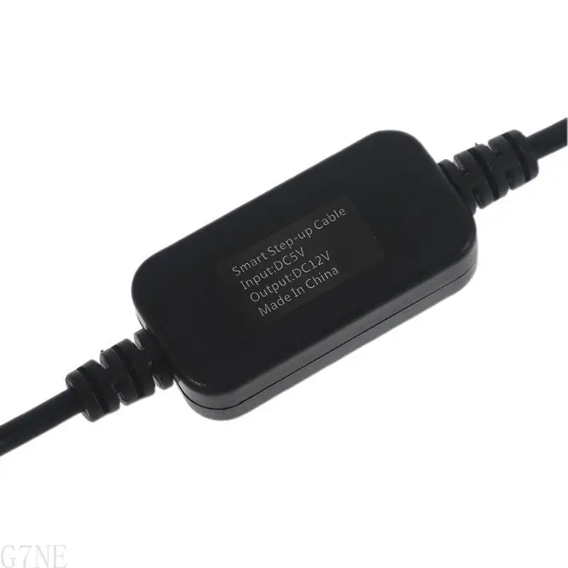

AP28 for 5V to for 12V USB Step Up Converter Cable Cord with for 5.5 x 2.1mm Power Reg