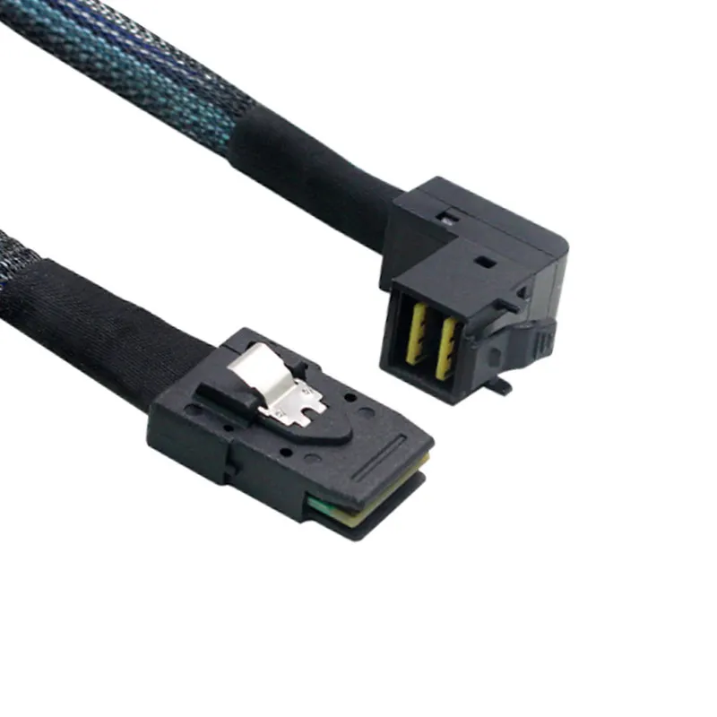 Disk array for MiNi SAS SFF-8087 8643 TO 4 * SATA server hard disk reverse cable