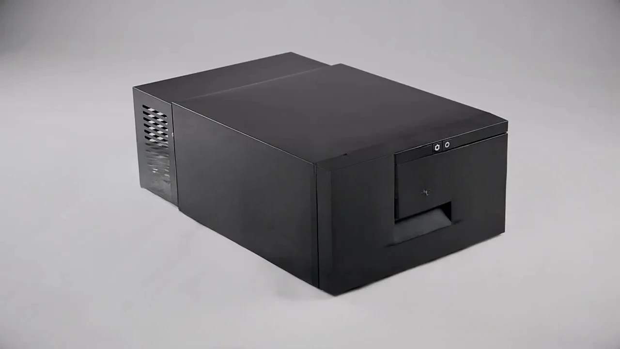 for 12V and 24V CC built-in drawer style refrigerators, black, suitable for cars with drawers