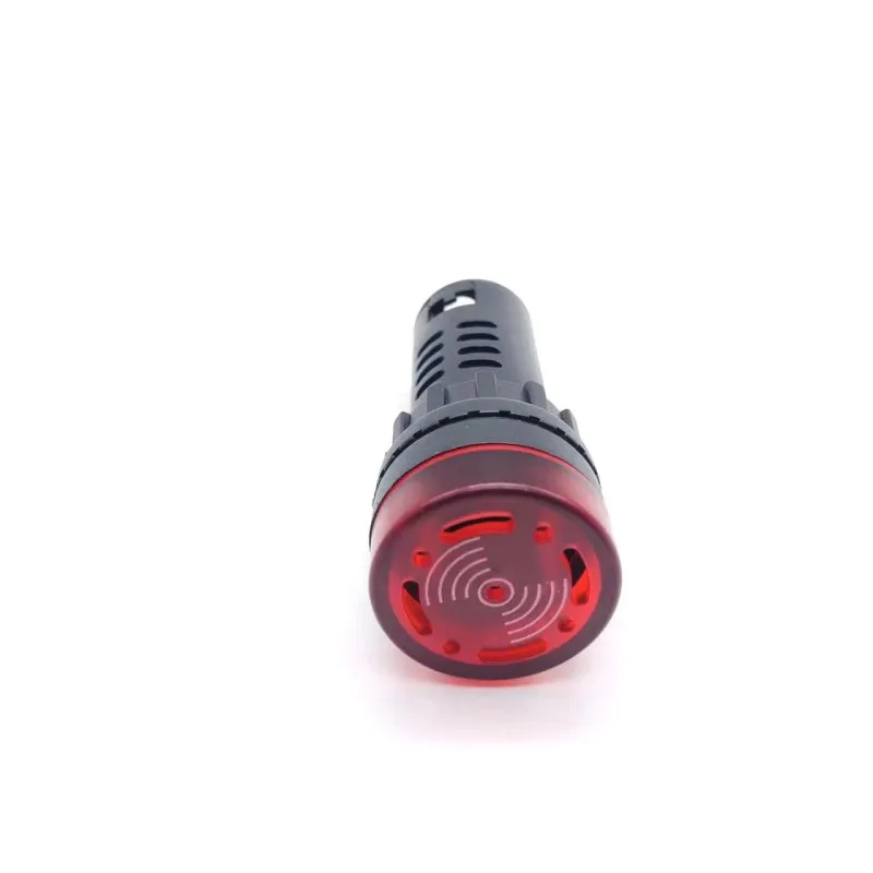 AD16-22SM 12V24V110V220V380V 22mm 16mm Flashing Signal Light, Red LED Buzzer, Alarm Indicator Light, Red Green, Yellow AD16-16SM