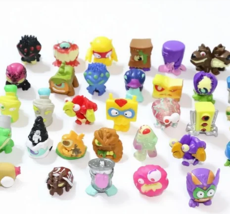 50Pcs/set Popular Cartoon Anime Action Figures Toys Soft Garbage The Grossery Gang Model Toy Dolls Randomly Seasons