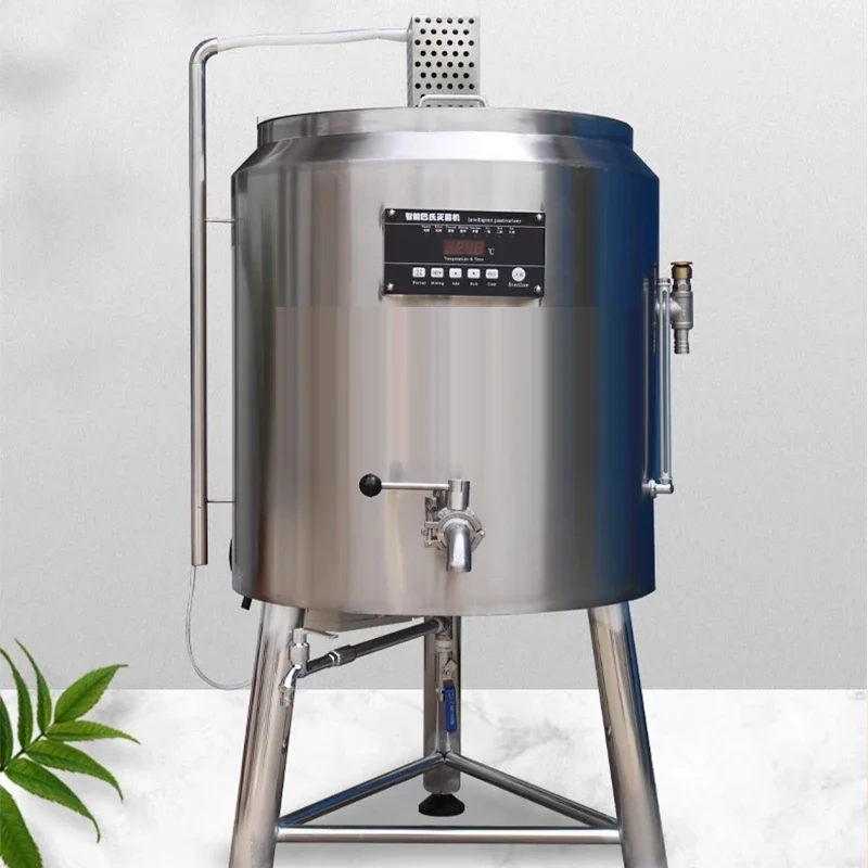 Pasteurization machine 10L commercial fresh milk sterilization machine household fully automatic milk sterilization machine