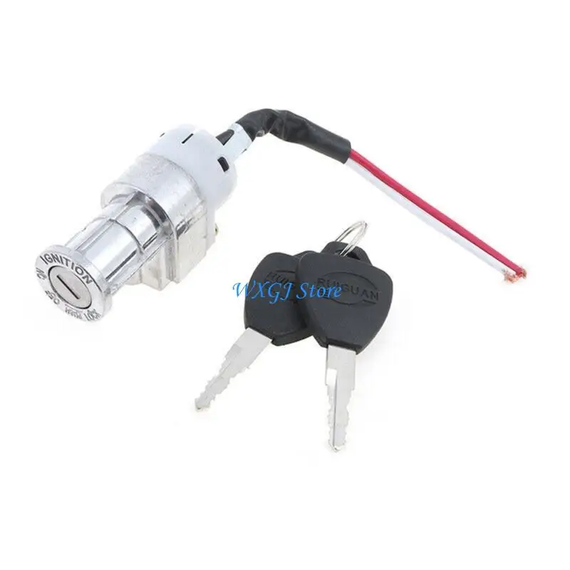 37JE Electric Bike Battery Pack Lock Metal Cylinder 10mm Diameter 16mm Length Anti Theft Lock For Scooter Security