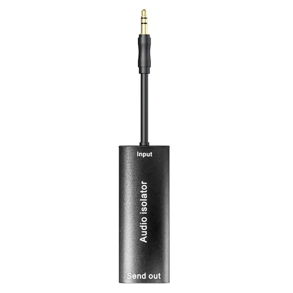 DT75BG 3.5mm Audio Common Ground Isolator Anti Interference and Noise Canceller Noise Filter for Car Audio System Home Stereo