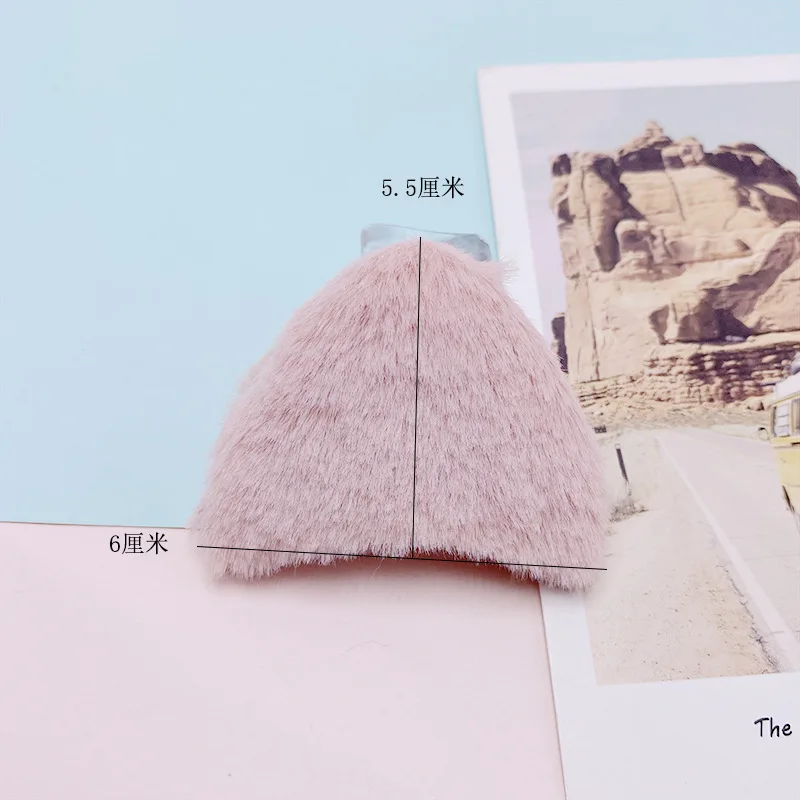 Double-Sided Rabbit Ear Padded Cloth Appliques, DIY Hat Clothes, Sewing Supplies, Headwear Decoratationg Patches, 30Pcs/ Lot