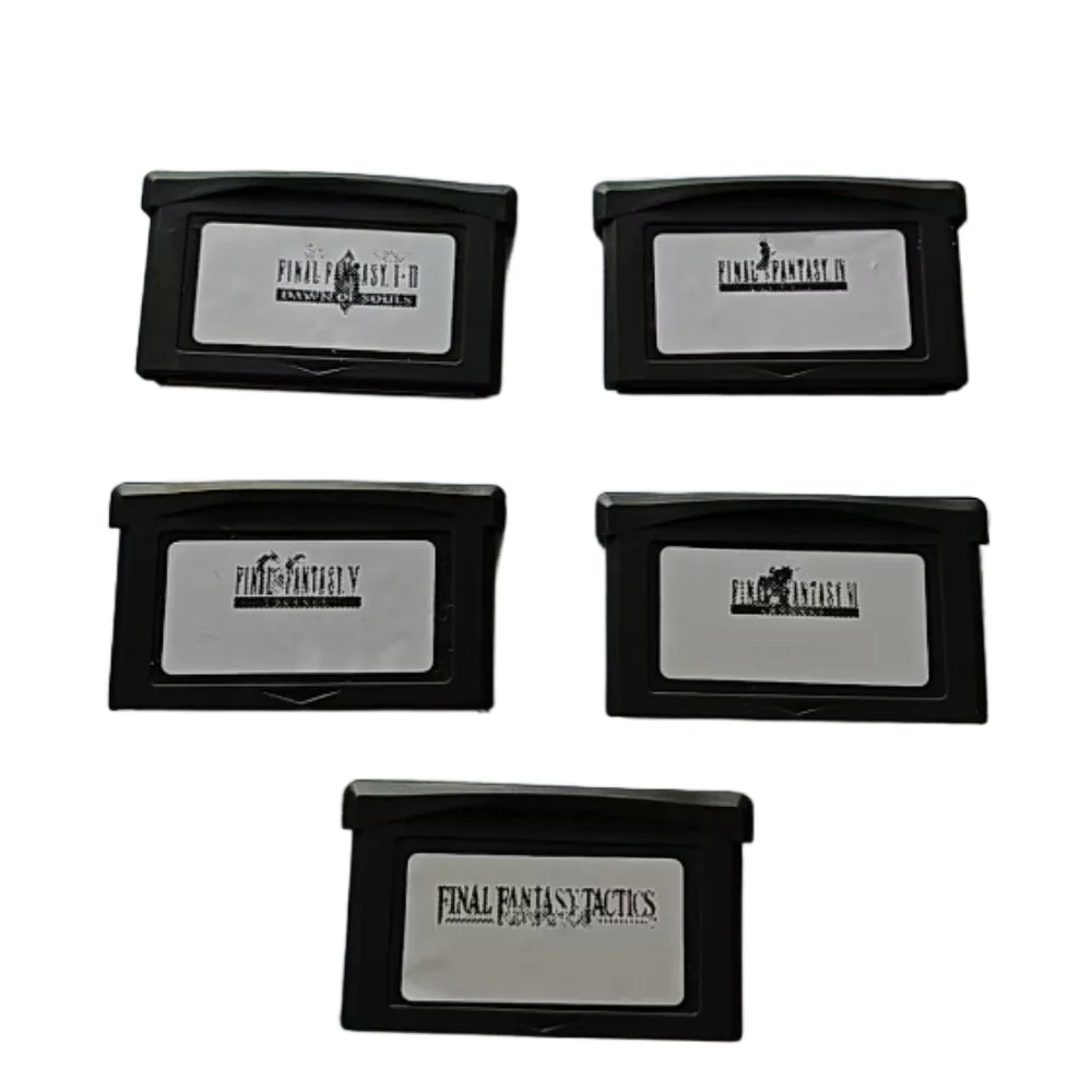 Tarjeta de cartucho táctica Final Fantasy 1 + 2 4 5 6 de 32 bits para herramienta de consola en inglés Advance GBA SP NDS NDSL