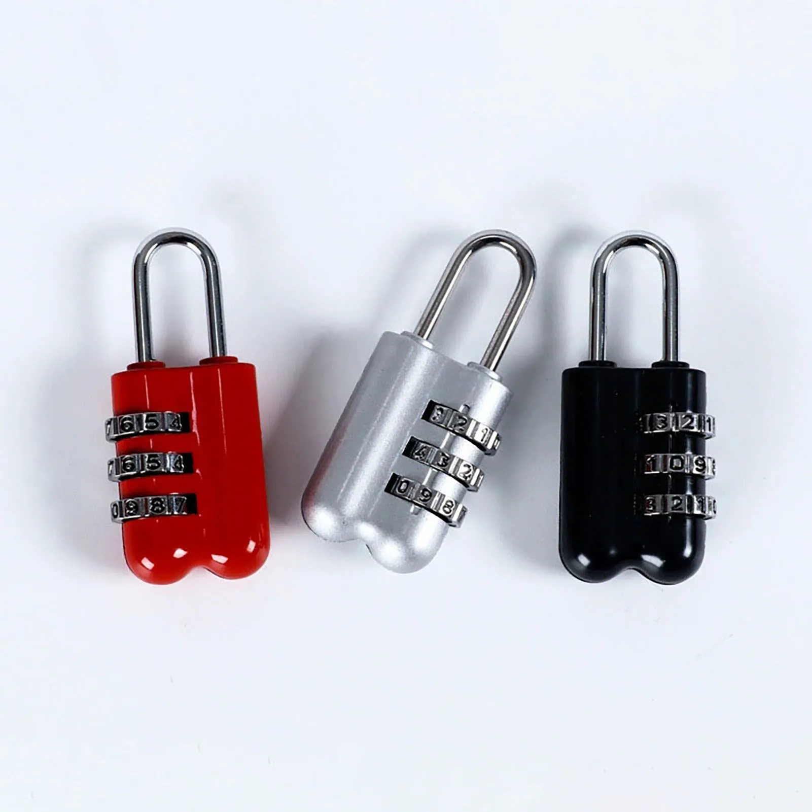 Small Combination Lock Zinc Alloy for School Bags Students 3 Digit Password Padlock for Backpacks Pencil Case Durable Secure