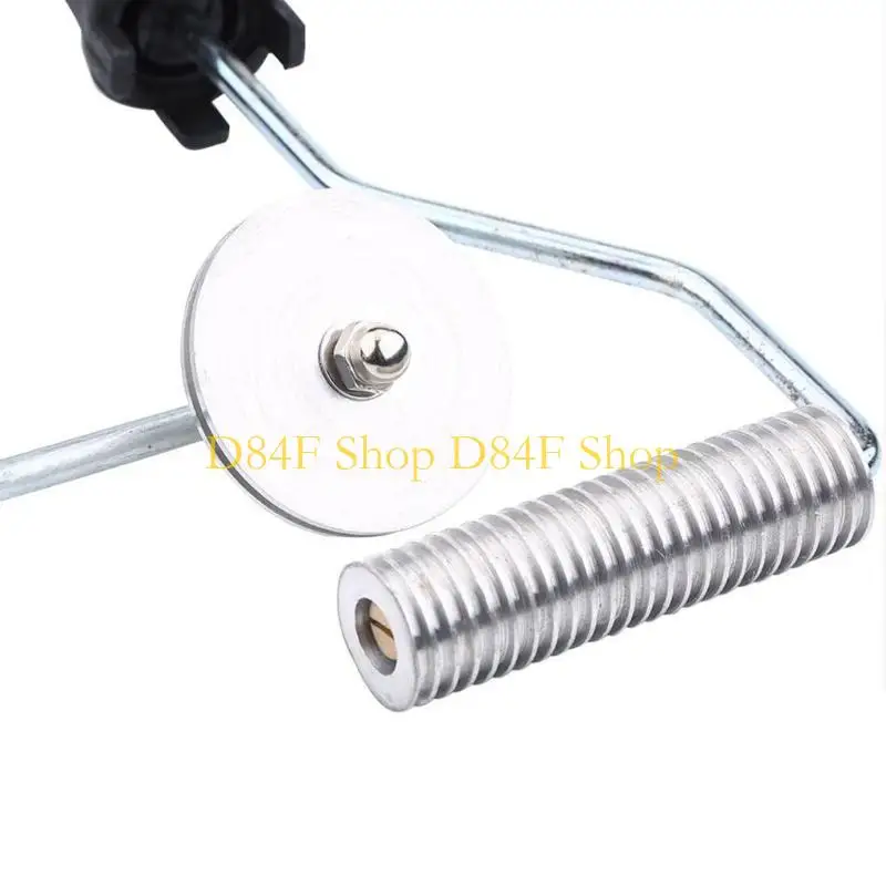 D84F Pack of 4 Fiberglass Aluminum Paddles Rollers Set For Smooth Resin Application