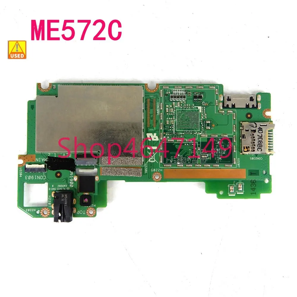 

ME572C Z3560 CPU 2G RAM 16G SSD Mainboard REV1.2 For ASUS ME572C ME572 Logic board System Board Motherboard 100% Used