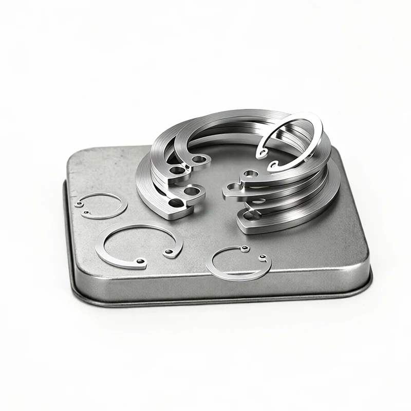 C‑Type Bore Internal Snap Ring 304 Stainless Steel Elastic Circlip GB893.1 DIN472 Hole Retaining Lock Ring M8M10M12M16M20M24M30