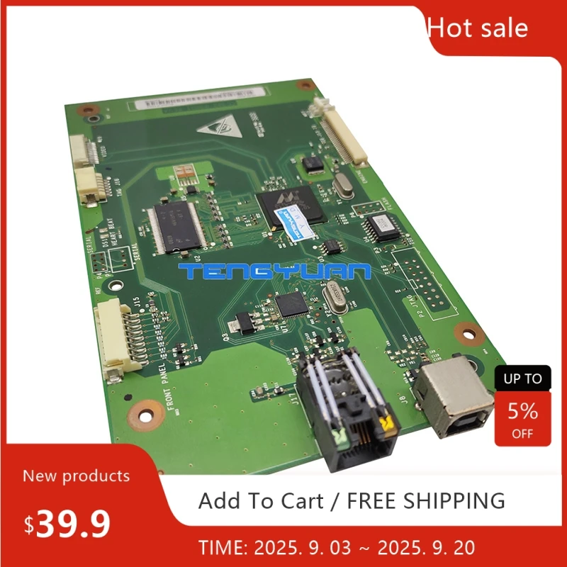 

Original Mainboard for HP P2014N 2014N P2014 Formatter Board CC382-60001 Mother board Printer Parts on sale