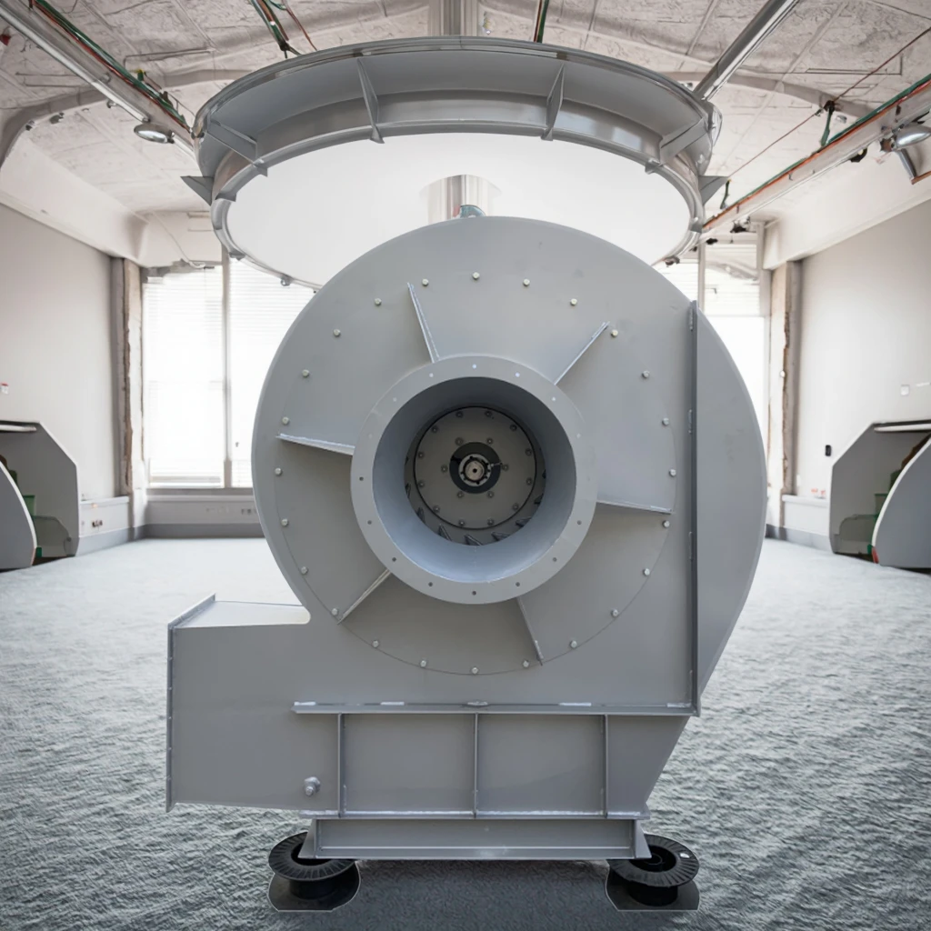 

High Pressure Radial Blower Fan With High CFM Backward Curved Centrifugal Impeller Generous Airflow