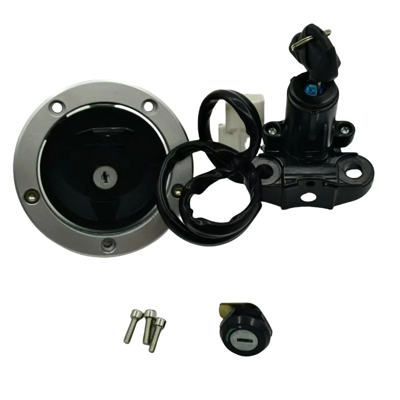 

Motorcycle Fuel Tank Cap Lock Ignition Switch Lock Set Seat Lock Set With Keys For Kawasaki EN 650 Vulcan S 650 2014-2022