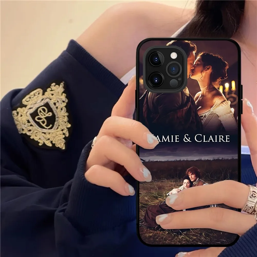 OUTLANDER TV Jamie Fraser Sassenach Phone Case For IPhone 15 8 7 6 6S Plus X SE 2020 XR XS 14 11 12 13 Mini Pro Max Mobile Case