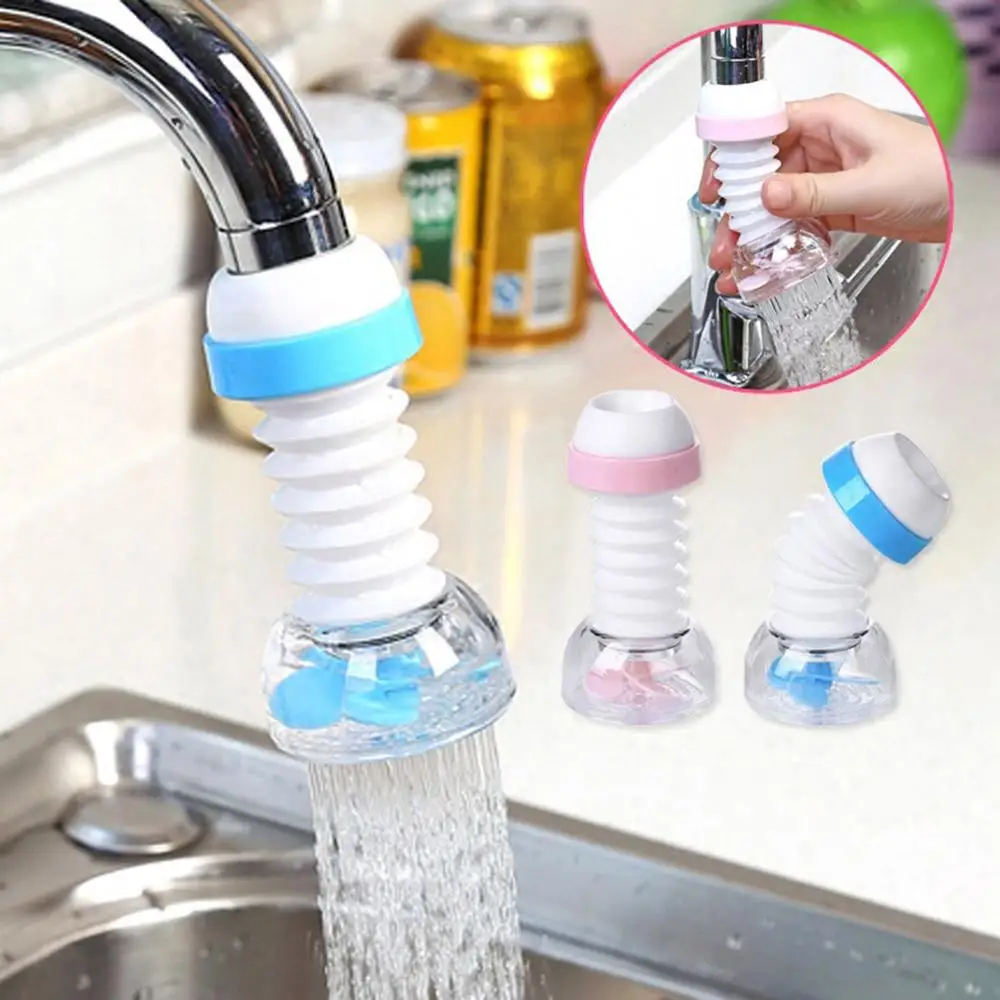 Faucet Extender 360 Degree Swivel Water Saving Nozzle Faucet Connector Adjustable Faucet Extender Kitchen Bathroom Accessories