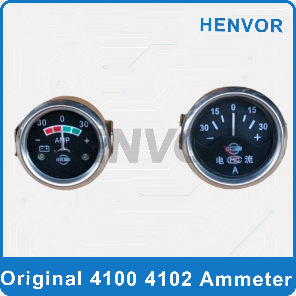 Engine Meter Gauge For K4100D ZH4105 R4105 R6105 Generator Set Old Style Dashboard Ammeter Replacement