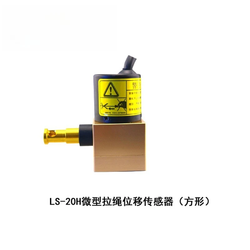 Miniaturowy czujnik przemieszczenia typu przewodowego, elektroniczny miernik przemieszczenia z przewodem, czujnik przemieszczenia kątowego z przewodem.