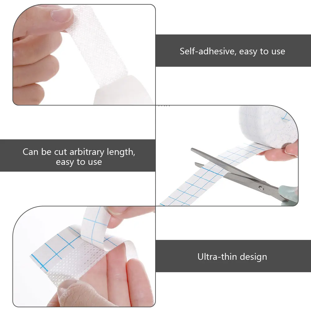 

2 Rolls Sweat Absorbing Stickers Hat Liner Cap Pads Sweatband Liners Non-woven Fabric Protector Fitness Breathable