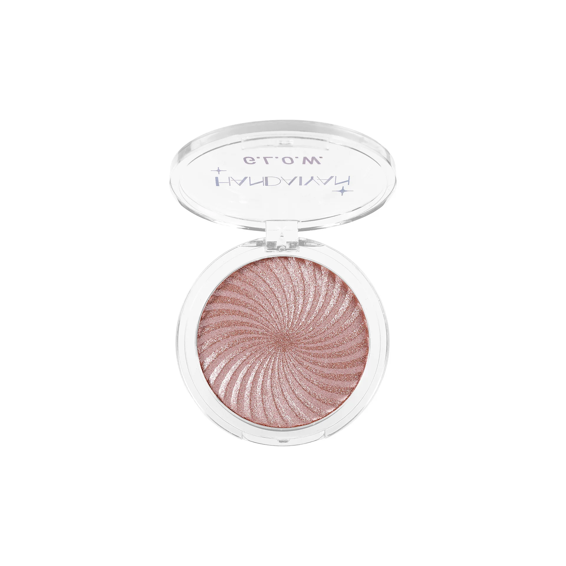 Shimmer Glitter Pressed Highlighter Fijne textuur Highlight-make-up Fleuren wangen- en contourmake-up