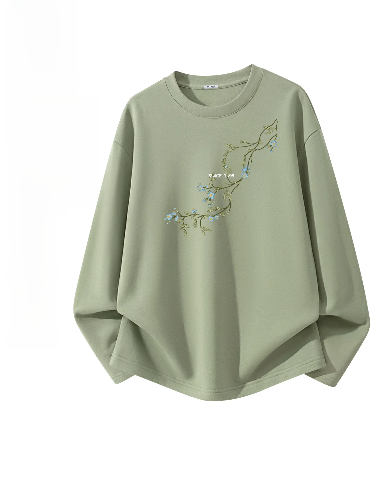 

Хлопковая футболка с длинным рукавом для мужчин, свободного кроя, весенняя новинка, с принтом логотипа обезьяны в китайском стиле, дышащая, впитывающая пот