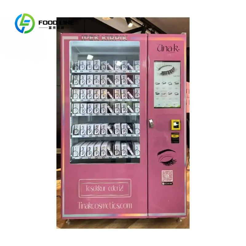 Customized Hair Vending Machines Perfume Products Vending Machine Cosmetics Combo Vending Machine Beauty