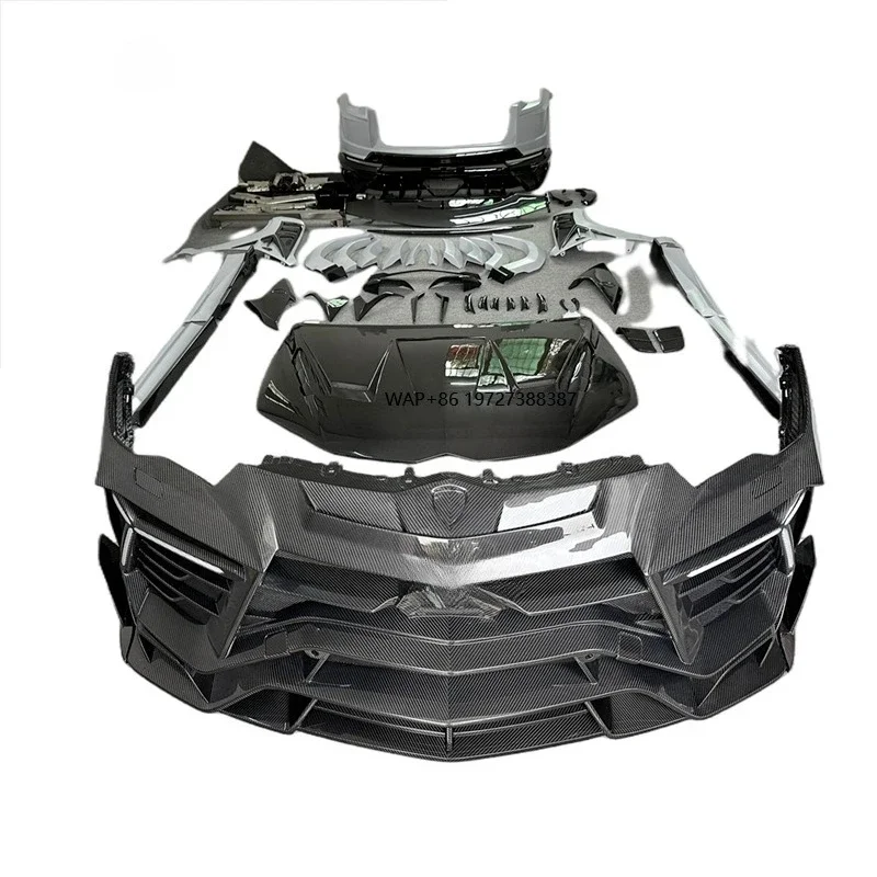 Third-Generation M-Style Carbon Fiber Body Kit Customized for URUS S Motorcycles
