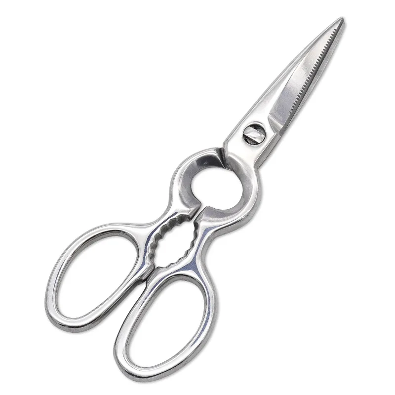 Powerful and Removable Kitchen Scissors, All-steel, Not Easy To Rust, Multi-functional Scissors Fish  Chicken Bones, Integrated