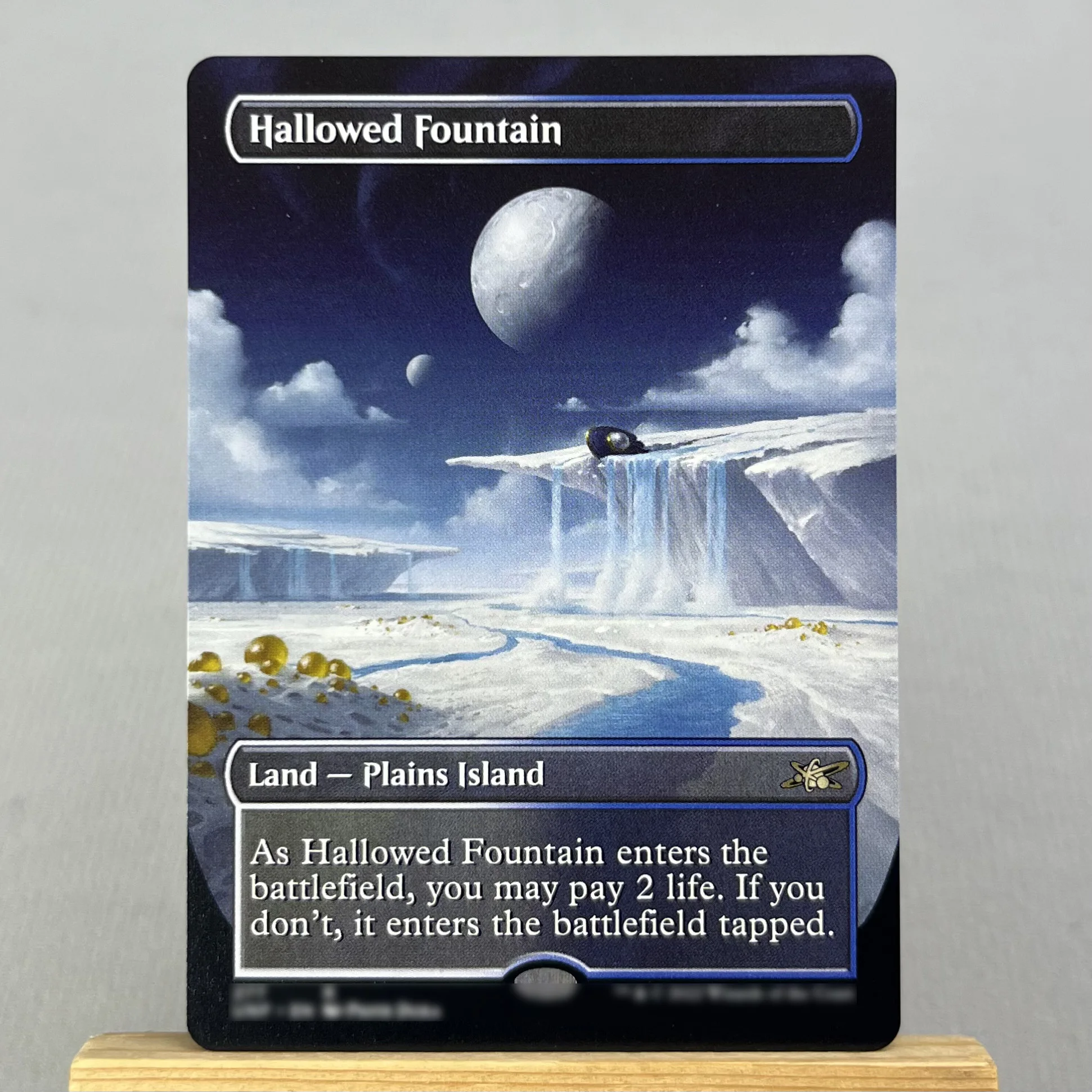 EOE UNF EOS HOLO15-I04 Tcg الوكيل بطاقات سحرية صدمة الأرض ستومبينج الأرض المقدسة مسبك القبر القديم قطاع قبر مائي جمع #5